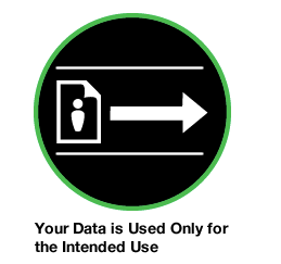 Your Data is Used Only for the Intended Use